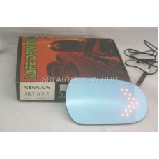 Nissan Silvia S15 Blue Side Mirror w LED Signal